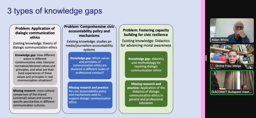 Diacomet meeting in Budapest 3 octobre    