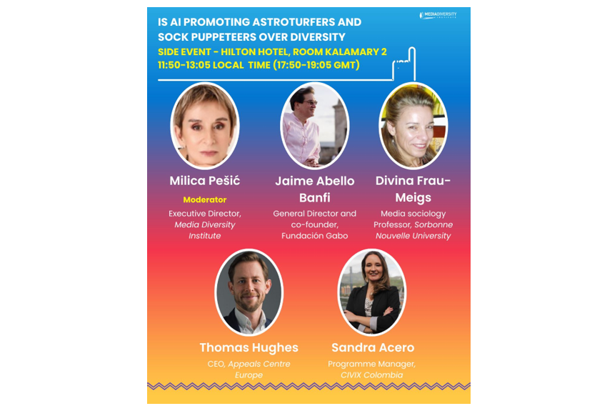 Table ronde du Media Diversity Institute (MDI)