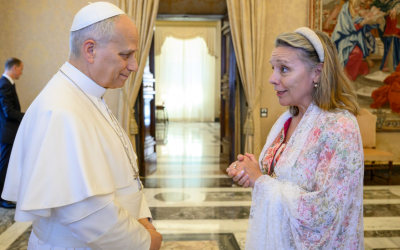 Conférence au Vatican et rencontre du Pape Leon XIV